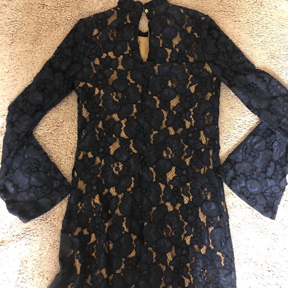 Long Tube Sleeved Laced dress